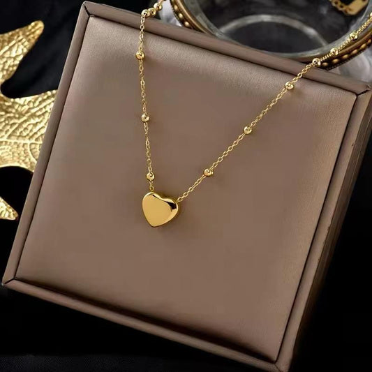 Gold Heart Necklace